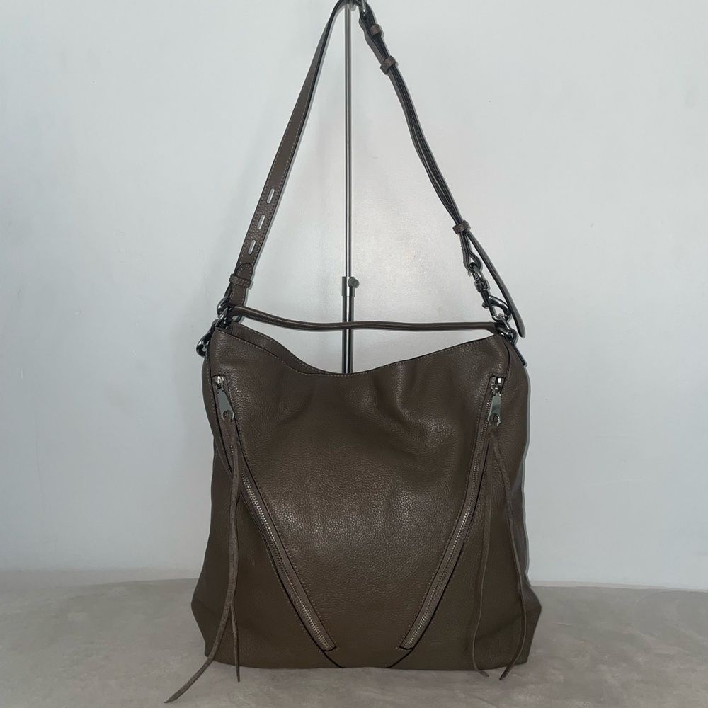 Rebecca Minkoff Leather Hobo Shoulder Bag Large